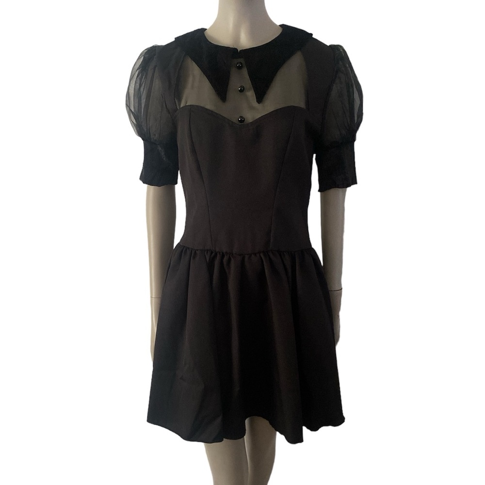Black Wednesday Addams Dress